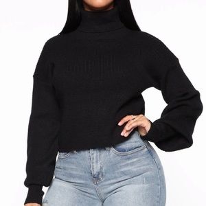 Fashion Nova black sweater